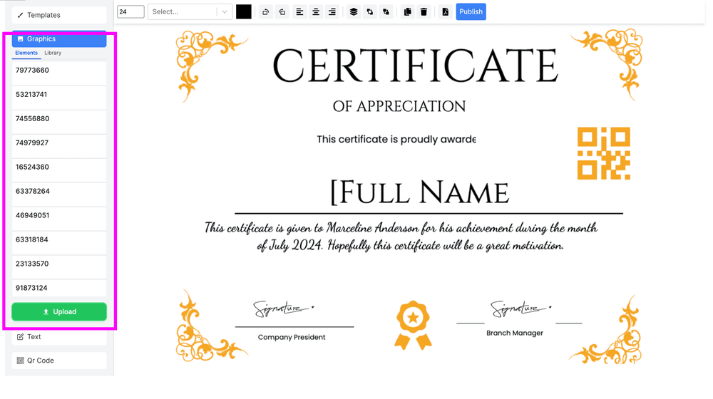 Upload Logo